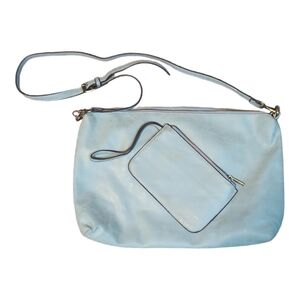 Joy Susan Women's Crossbody & Wristlet SET 100% Vegan Leather